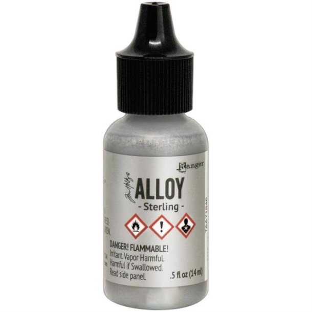 Tim Holtz - Alkohol Ink - Alloys - Sterling
