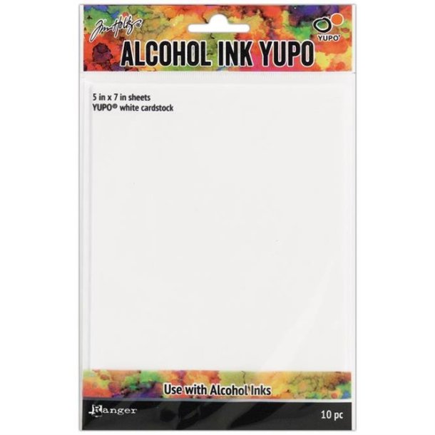 Alcohol Ink - White Yupo Paper
