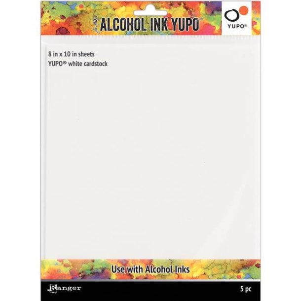 Alcohol Ink - White Yupo Paper 86lb