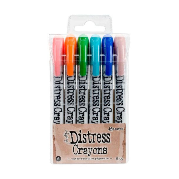 Tim Holtz - Ranger - Distress Crayons - SET #6