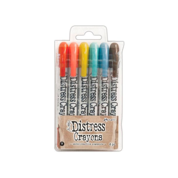 Tim Holtz - Ranger - Distress Crayons - SET#7