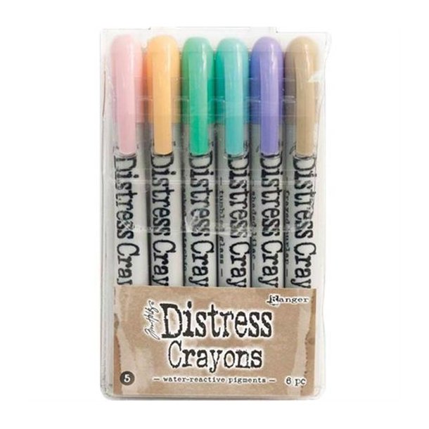 Distress Crayons - SET #5 / PASTELS