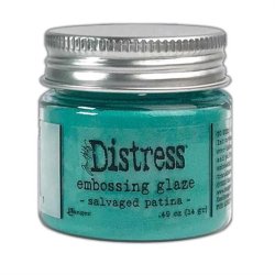 Tim Holtz - Distress Embossing Glaze - Salvaged Patina