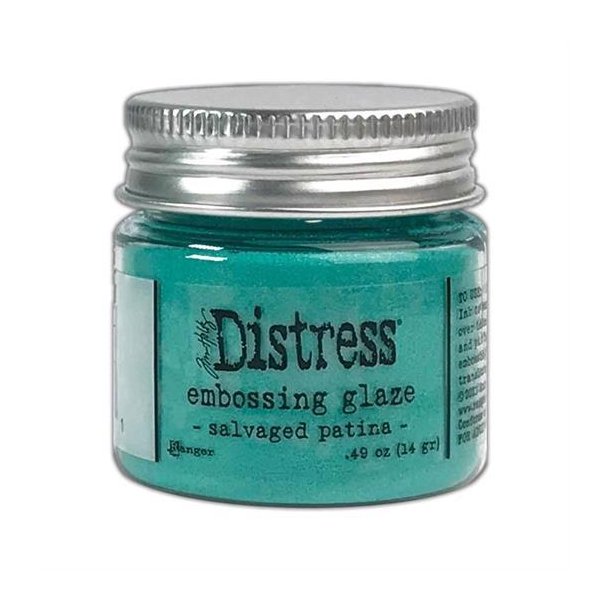 Tim Holtz - Distress Embossing Glaze - Salvaged Patina