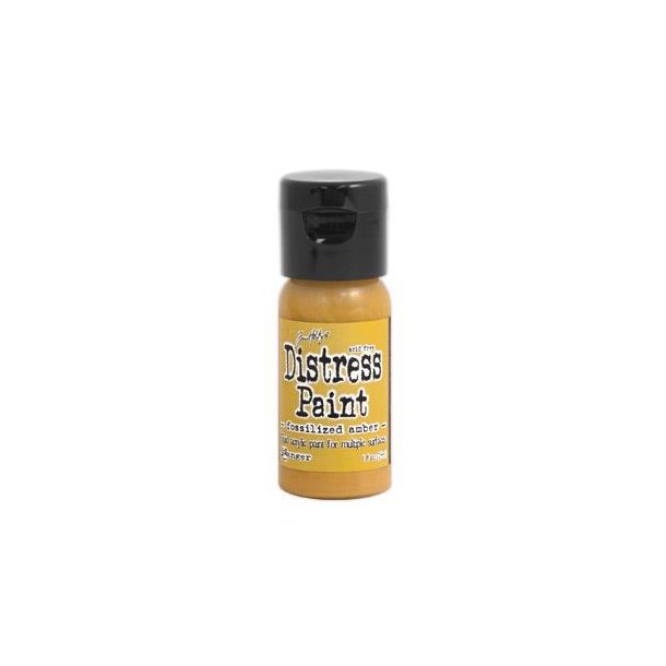 Tim Holtz - Distress Paint - Fossilized Amber