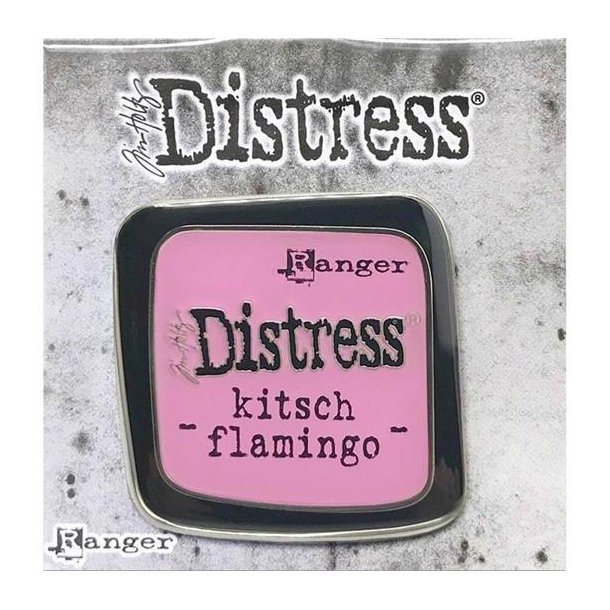 Tim Holtz - Distress Enamel Collector Pin - Kitsch Flamingo