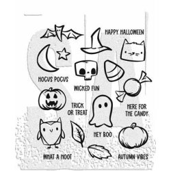 Tim Holtz - Stempel - Cling Stamp Tiny Frights" 