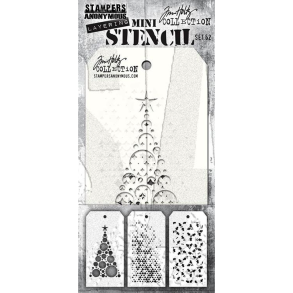 Tim Holtz - Layering Stencil - Mini Stencil Set #62