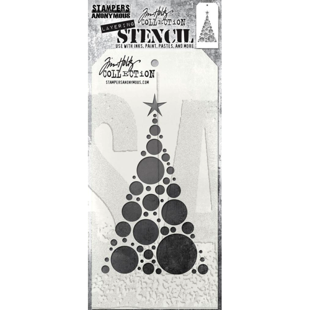Tim Holtz - Layering Stencil - Modern Tree