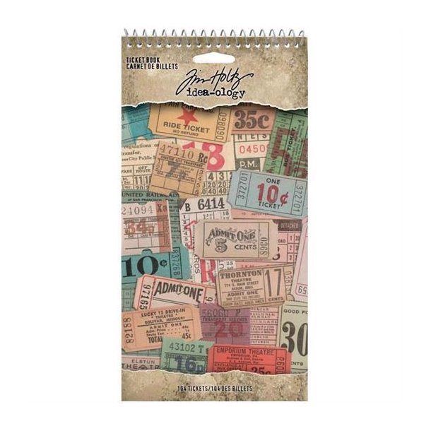 Tim Holtz - Idea-Ology - Ticket Book