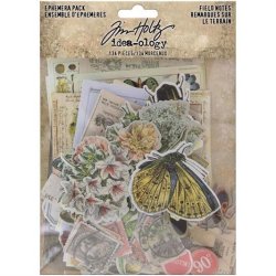 Tim Holtz  - Idea-Ology - Ephemera Pack Field Notes, 134stk