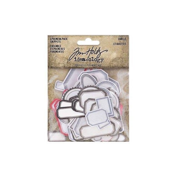 Tim Holtz - Ephemera Pack - Labels
