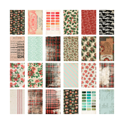 Tim Holtz - Backdrops - Christmas 2024