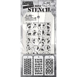 Tim Holtz - Mini Stencil Set #55
