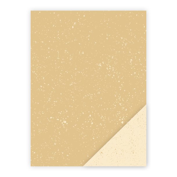 Three Scoops - Designpapir - A4 - Smagen af Cafelatte - Splat