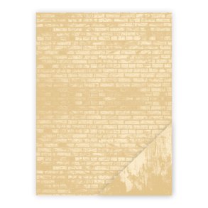 Three Scoops - Designpapir - A4 - Smagen af Cafelatte - Mur 