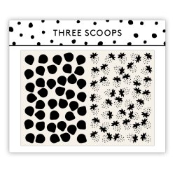 Three Scoops - Stencil - Jordbr