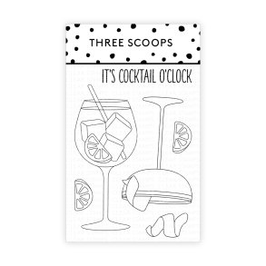 Three Scoops - Stempel - It's cocktail o'clock 