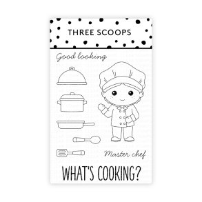 Three Scoops - Stempel - Kok - What's cooking 