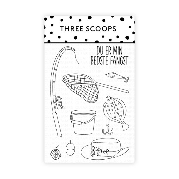 Three Scoops - Stempel - Fiskerudstyr