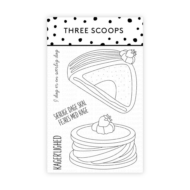 Three Scoops - Stempel - Gsebryst & medalje 