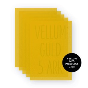 Three Scoops - Vellum - Guld perlemor