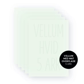Three Scoops - Vellum - Hvid