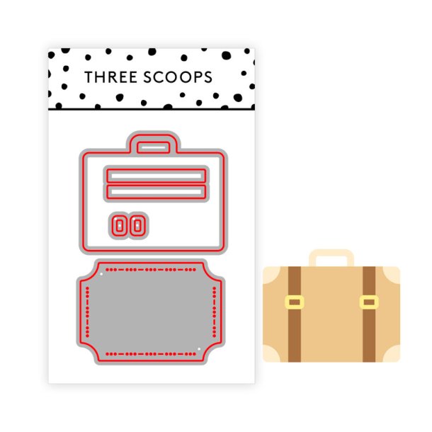 Three Scoops - Die - Kuffert - Stende