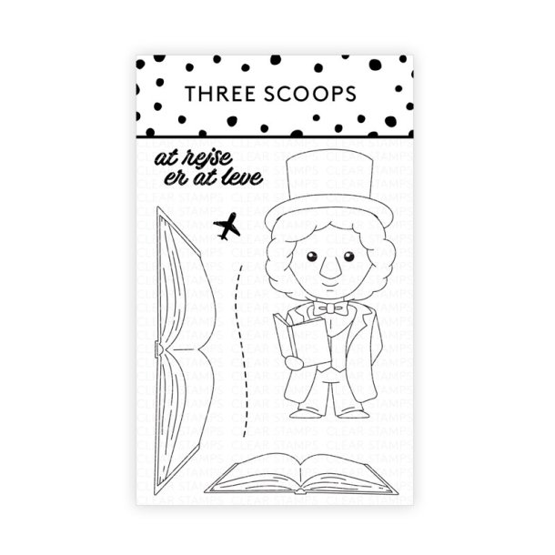 Three Scoops - Stempel - H.C. Andersen