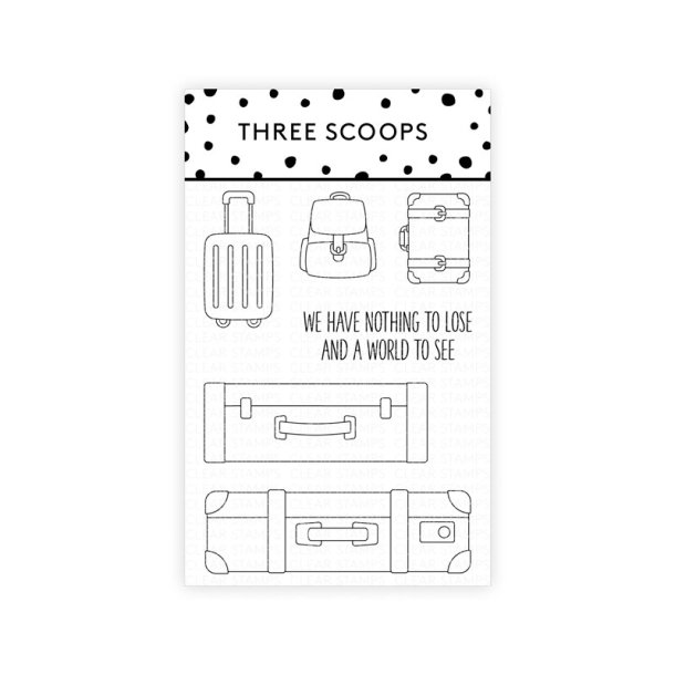 Three Scoops - Stempel - Kufferter