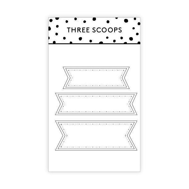 Three Scoops - Die - Banner Brede - TSCD0053