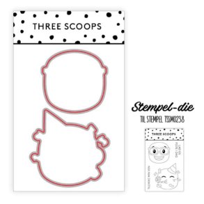 Three Scoops - Die til stempel - Smileys - Lad os feste i dag
