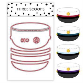 Three Scoops - Die - Stor studenterhue