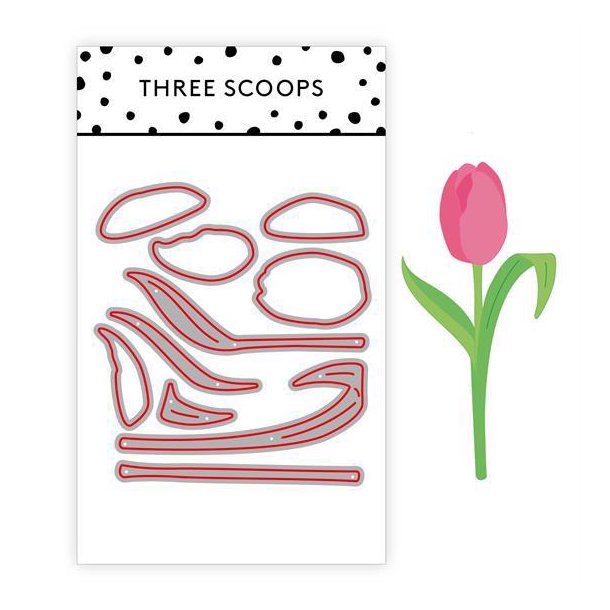 Three Scoops - Die - Tulipan