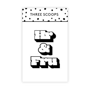 Three Scoops - Die - Hr & fru
