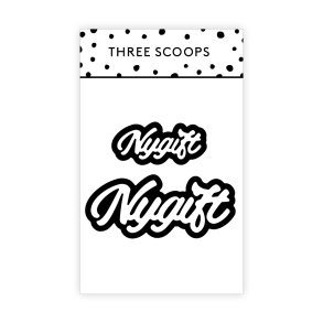 Three Scoops - Die - Nygifte 