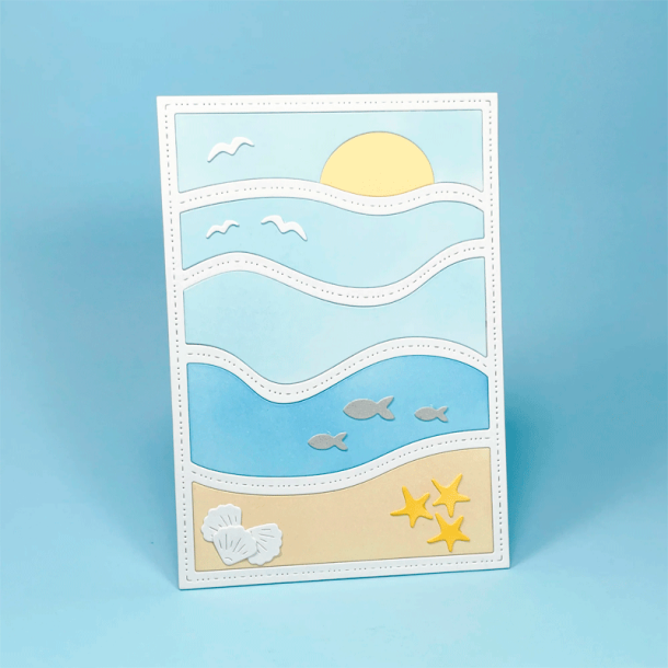 Three Scoops - Die - Baggrunds die  Hav & strand