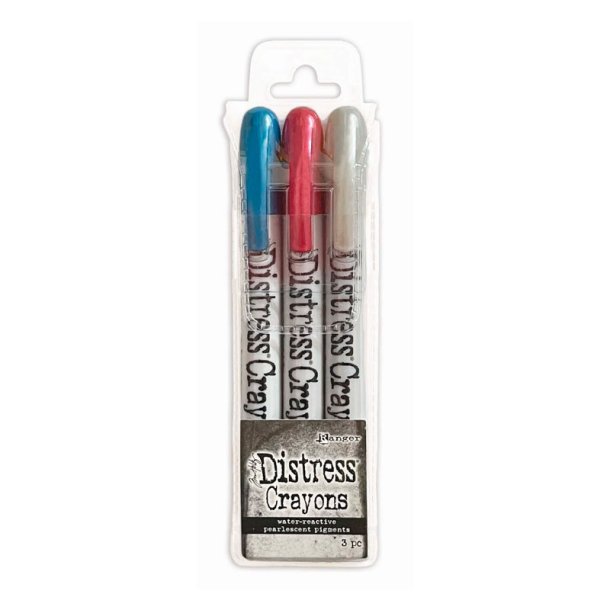 Tim Holtz - Ranger - Distress Crayons - Holiday Set #5