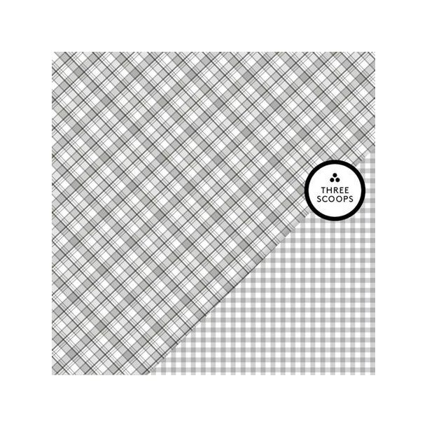 Three Scoops - Designpapir - Smagen af mild lakrids - Tern