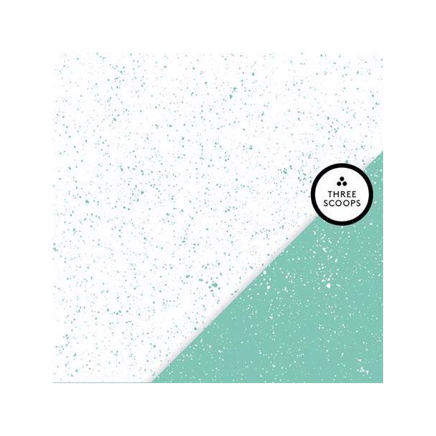 Three Scoops - Designpapir - Smagen af mint - Splat