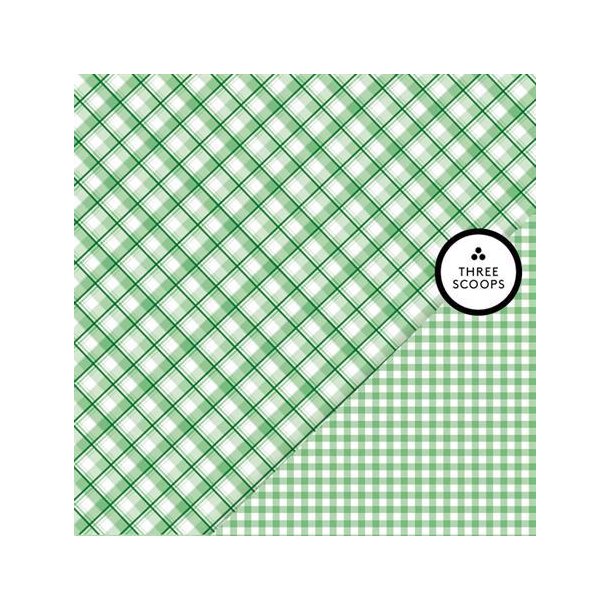 Three Scoops - Designpapir - Smagen af pistacie - Tern