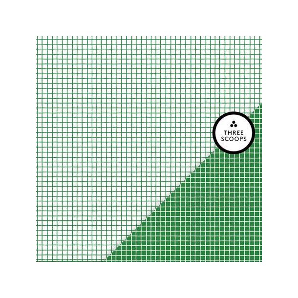 Three Scoops - Designpapir - Smagen af eukalyptus - Gitter