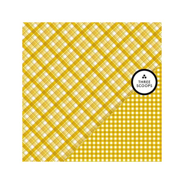 Three Scoops - Designpapir - Smagen af karry - Tern