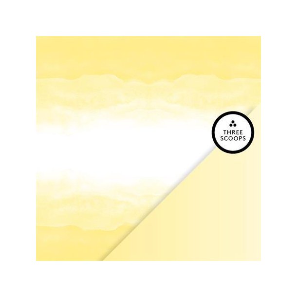 Three Scoops - Designpapir - Smagen af citron - Watercolor / gradient