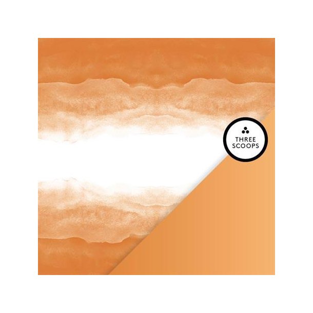 Three Scoops - Designpapir - Smagen af grskar - Watercolor / gradient