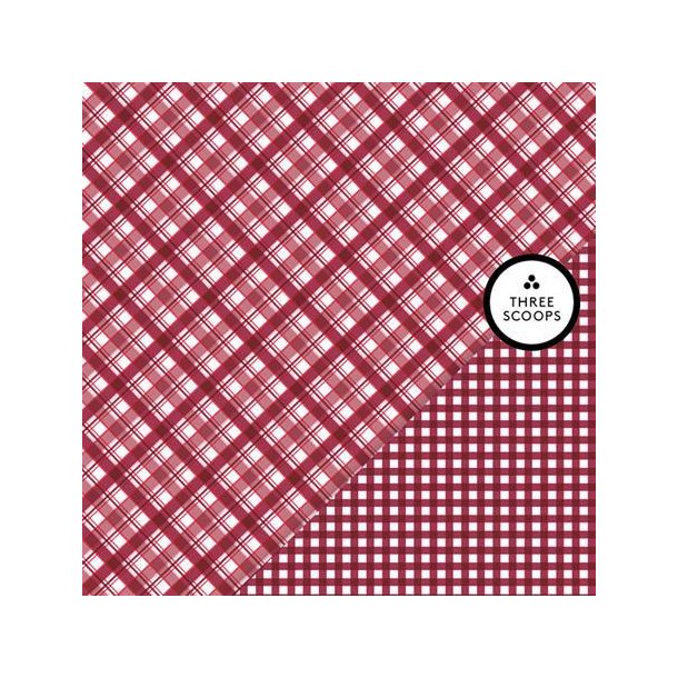Three Scoops - Designpapir - Smagen af kirsebr - Tern