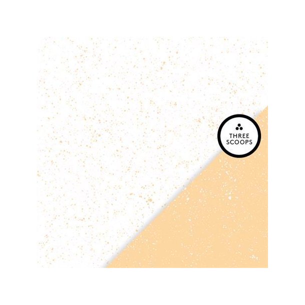 Three Scoops - Designpapir - Smagen af fersken - Splat