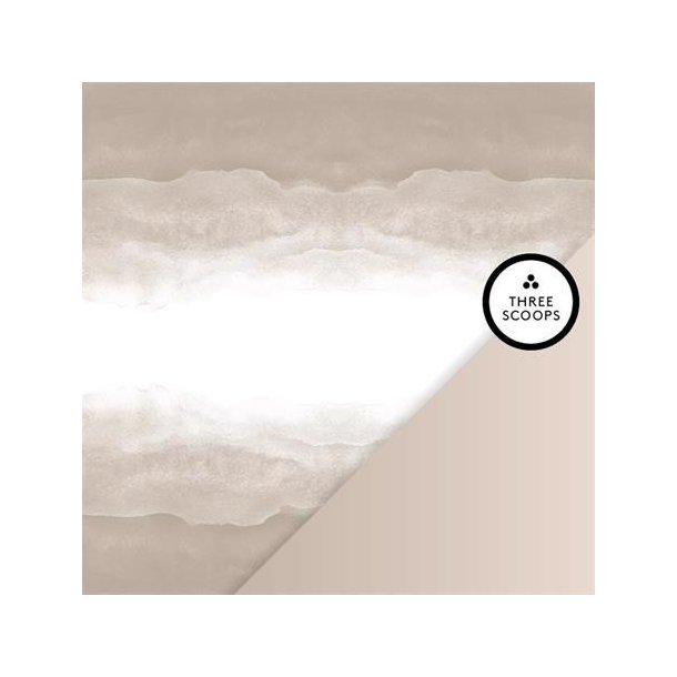 Three Scoops - Designpapir - Smagen af peber - Watercolor / gradient