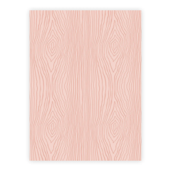 Three Scoops - Designpapir - A4 - Trstruktur rosa