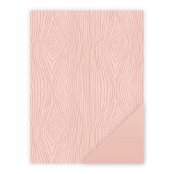 Three Scoops - Designpapir - A4 - Trstruktur rosa